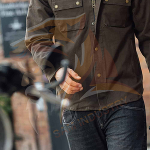 Stylish Men's Winter <b>Denim</b> <b>Jacket</b> High Quality Cotton Fabric Waterproof & Eco-Friendly Streetwear Style - Product Image 5