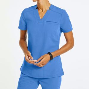 Uniformes de Enfermería y Hospital Personalizados al por Mayor, de Buena Calidad y Diseño, Tela Suave, Elástica y Transpirable, Talla Grande - Product Image 4