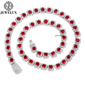 Premium Quality 925 Silver 18K Gold Plated Luxury Fashion Hip Hop Iced Cuban <b>Chain</b> Necklace Moissanite for Men Women <b>Cheap</b> Price - Product Image 4