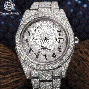Montre de luxe Charm_Jewells en acier inoxydable, bracelet de 20 mm, fermoir pliant, mouvement à quartz unisexe - Product Image 1