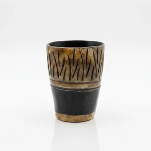 Verre à shot authentique en corne de bœuf, style vintage, pour bière, idéal pour les fêtes, la maison ou l'hôtel, style luxueux, fait main, anti-fuite. - Product Image 2