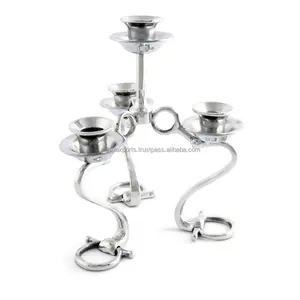 Lanterne à bougie de style vintage pour cadre de bougie pyramide d'ambiance de restaurant arc en fer scandinave fabriqué par Zahid Exports - Product Image 2