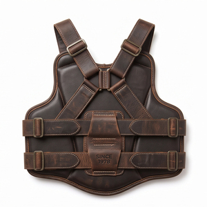 Protège-poitrine de boxe personnalisé MALUZA INDUSTRIES avec logo, rembourrage EPE, protection des côtes, armure de sparring pour le kickboxing, protection corporelle multi-couches pour l'entraînement - Product Image 2