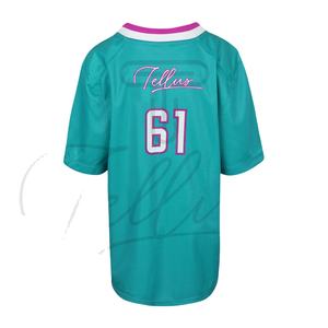 Camisetas de Fútbol Americano Personalizadas para Jóvenes, Manga Corta, 100% Poliéster, Secado Rápido, Transpirable, Alta Calidad - Product Image 1