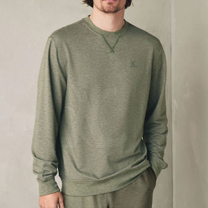 <b>Men</b> Fleece Sweatshirt Casual <b>Pullover</b> Long Sleeve Winter Warm Crew Neck Comfort Fit <b>Men</b> Fitted Sweatshirt Casual Winter <b>Pullover</b> - Product Image 3