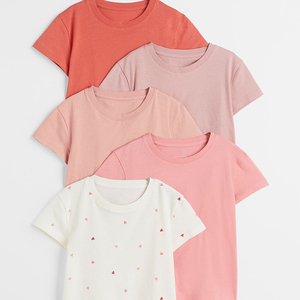 T-shirt bébé fille à manches courtes, best-seller, nouveau design, tendance, séchage rapide, prix avantageux - Product Image 2