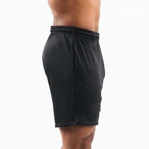 Pantalones Deportivos de Malla Transpirable de Secado Rápido, Doble Capa, Personalizados, 180 Gsm, 100% Poliéster, Shorts de Malla para Hombre, Negros - Product Image 3