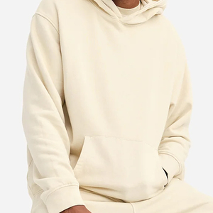 Sweat à capuche en molleton biologique pour homme, sweat à capuche en coton écologique pour homme, sweat-shirt personnalisé avec capuche, pull à capuche pour homme, coupe ample - Product Image 5