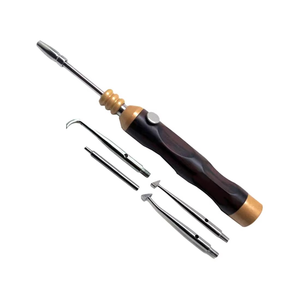 Juego de removedor de coronas automático de alta presión Azicon, removedor de coronas dentales de acero inoxidable, sistema ajustable para extracción de puentes - Product Image 1