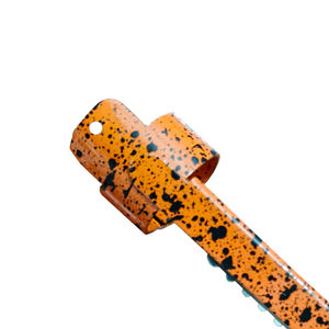 IKZARSA Thinning Orange Speckled Steel Finger <b>Razor</b> with Stainless Steel Blade for <b>Men</b> Women Underarm/Face/Body Use Styling Tool - Product Image 3