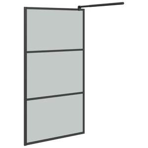 Paroi de douche walk-in en verre ESG foncé 39,4''x76,8'' couleur noire pour salles de douche élégantes - Product Image 4