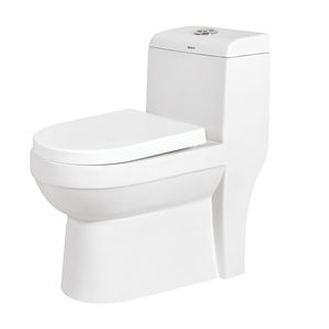 ขายส่งสุขภัณฑ์เซรามิกสีขาวคุณภาพพรีเมียม ดีไซน์สั่งทำพิเศษ แบบตั้งพื้นชิ้นเดียว สำหรับผู้ซื้อจริง - Product Image 1