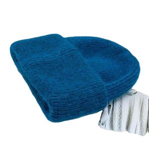 Gorros de esquí cálidos de invierno para hombres y mujeres, gorros de punto de Color sólido a la moda, gorros elásticos de Hip Hop, gorros suaves para negocios en la playa - Product Image 6