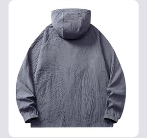 Chaqueta Cortavientos con Capucha 100% Nailon, Ligera, Unisex, Protección Solar, Plegable, para Camping, Senderismo, Correr, Trekking - Product Image 6