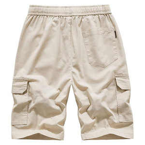 Pantalones Cortos Cargo de Senderismo para Hombre, Estilo Urbano, 100% Algodón, Multicolor, Largos hasta la Rodilla, con 6 Bolsillos, para Verano - Product Image 2