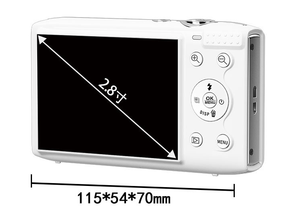 Tendance du moment : Appareil photo numérique 5K 72MP avec zoom numérique 16x, écran LCD 2,8 pouces, carte TF 256 Go pour Windows et Mac, lumière d'appoint LED, mode beauté - Product Image 5