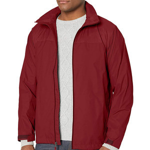 Chaqueta cortavientos personalizada para hombre para entrenamiento al aire libre, tela impermeable a prueba de viento para deportes de invierno, cortavientos con logotipo impreso - Product Image 1