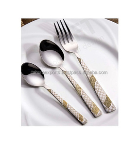 Utensilios de cocina Juego de cubiertos de metal de acero inoxidable Cubiertos con tamaño personalizado para exportar desde India Hecho a mano - Product Image 5
