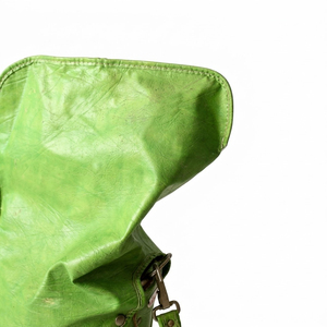 Sacs de golf en cuir imperméable pour hommes et femmes, de haute qualité, personnalisés, en toile vintage et en cuir vert. - Product Image 5