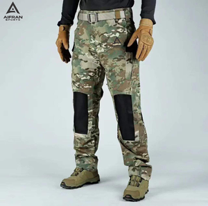 Pantalon de paintball Aifran Elite Competition – Tissu léger Rip-Stop avec extensibilité multidirectionnelle et soutien rembourré pour les genoux - Product Image 3
