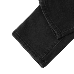 Nueva Versión de Jeans ODM de Verano para Hombre, Corte Recto, Elásticos, Casuales, Largos, Color Sólido Lavado, Moda 2026 - Product Image 6