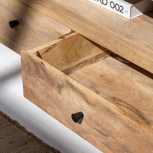 Mueble para TV Vandana Lunaris Stellar con Puertas de Listones de Madera, Consola de Entretenimiento Moderna de Madera Sólida - Product Image 4