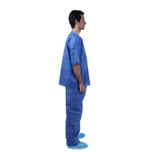 Tenue Médicale Unisexe Premium Personnalisable : Blouse Col V et Pantalon Cargo pour Infirmiers et Médecins – Vêtements de Travail Hospitaliers - Product Image 5