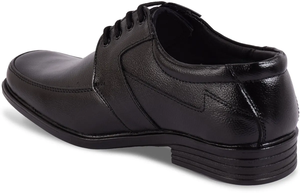 Chaussures en cuir véritable noir pour hommes, décontractées, formelles, de bureau, coupe classique, à enfiler, pour tous les jours, style classique - Product Image 2