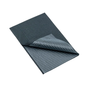 Baberos y servilletas dentales desechables, paquete de 125, Material polar, Color personalizado, uso manual, fabricante de Pakistán - Product Image 1