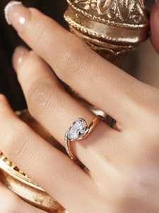 Anillo de Moissanita Ovalada de 1.00CT con Engaste Torsionado, Certificado IGI, Anillo Infinito Romántico para Mujer, Plata 925, Regalo para Boda/Fiesta - Product Image 4