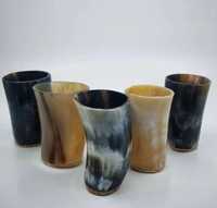 Verre à cocktail en corne de vache personnalisé, fait main, durable, moderne, luxueux, compatible lave-vaisselle, léger, verre à bière