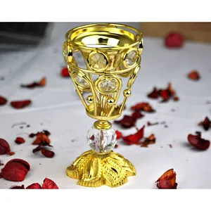 Decorative Heritage <b>Bakhoor</b> Incense <b>Burner</b> Crafted for Oud Wood to Create Warm and Inviting Home Atmosphere - Product Image 3