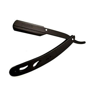 Navaja de Afeitar Plegable para Barba, Herramienta de Barbería, Depilación Masculina, Afeitadora Manual de Acero Inoxidable, Navaja Recta - Product Image 1