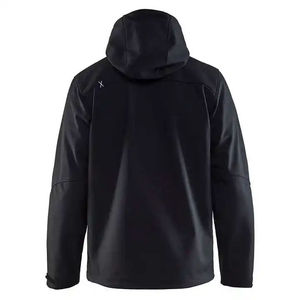 OEM Top Selling Men's Softshell <b>Jackets</b> Fashionable Solid <b>Grey</b> Color Hooded Collar Winter Wear Stylish Outdoor Men's <b>Jackets</b> - Product Image 5