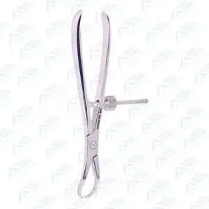 25 cm Fine Quality Orthopedic <b>Bone</b> Reduction Forceps Curved Stainless Steel <b>Surgical</b> Medical <b>Instruments</b> for <b>Bone</b> Fragment - Product Image 6