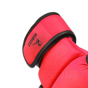 Gants de MMA en cuir pour la boxe et la pratique du fitness avec paume antidérapante, doublure confortable, sangle de poignet sécurisée à fermeture auto-agrippante - Product Image 5