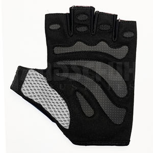 Gants de musculation professionnels gris et noirs avec rembourrage amélioré de la paume |   Poignée antidérapante de qualité supérieure pour un équipement de musculation ultime - Product Image 5