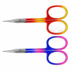 Ciseaux à cuticules multicolores Arrow Point, outil de manucure professionnel en acier inoxydable de précision, qualité salon, soin des ongles - Product Image 5