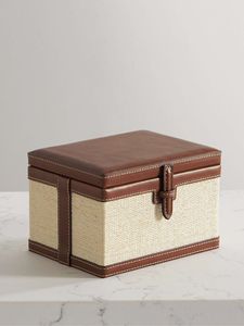 Handcrafted Leather <b>Storage</b> <b>Box</b> with Magnetic Closure for Watches Jewelry and Valuable Accessories <b>Storage</b> - Product Image 5