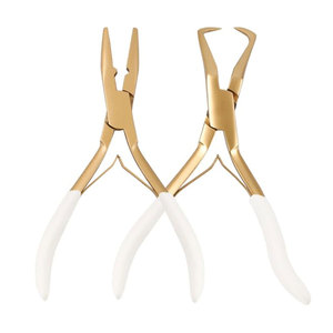 Salon Quality Hair Extension Pliers Kit Stainless Steel Hair Extension Beading Tool Microlink Pliers Non Slip Handles Hair - Product Image 3