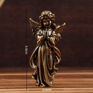 Ailes d'ange en laiton, petites décorations métalliques modernes, articles populaires pour les marchés créatifs, exclusivité transfrontalière - Product Image 6