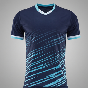 Maillot de sport antibactérien 100 % polyester à manches courtes avec impression par transfert thermique ou sublimation, coupe athlétique - Product Image 3