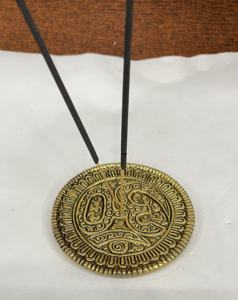 Handmade Gold Plated Round <b>Incense</b> <b>Stick</b> <b>Holder</b> 4 Inches Ash Catcher <b>Incense</b> <b>Holder</b> - Product Image 5