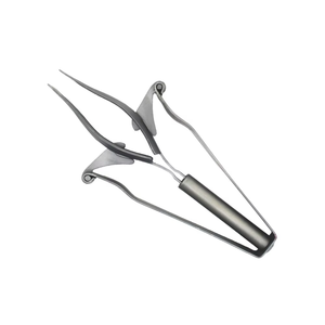 Pince à épiler automatique de haute qualité pour soins de beauté, à pointe inclinée, pour poils et éclats, en acier inoxydable chirurgical pour sourcils - Product Image 2