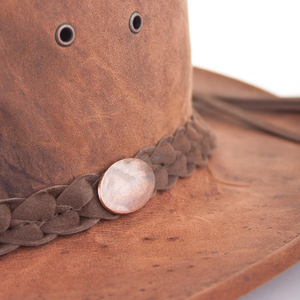 Chapeaux en cuir en vente en ligne, livraison directe d'usine, chapeaux en cuir personnalisés, derniers modèles de chapeaux en cuir - Product Image 2