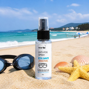 Spray Limpiador de Lentes Antivaho VIEW OK, Seguro para los Ojos, Plástico, Deportivo, 20 ml, para Gafas de Natación y Lentes, Uso en Flotadores de Natación - Product Image 1