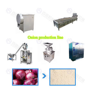 Máquina automática para hacer polvo de jengibre y cebolla, línea de producción de polvo de hojas de Chile, línea de procesamiento de molienda de secado de cebolla - Product Image 6