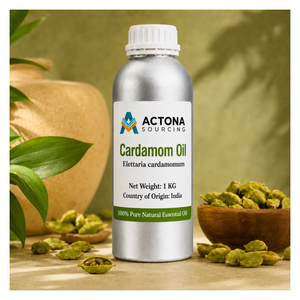Aceite de Cardamomo Puro y Natural al por Mayor, Extracto de Especias Destilado al Vapor para Formulaciones Cosméticas - Product Image 4