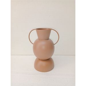 Handmade Artisanal Metal <b>Vase</b> Gold Foil Textured Round Flower Pot Decorative Centerpiece for Nordic Living Room Home Decor <b>Vase</b> - Product Image 6