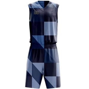 Uniformes de Baloncesto Personalizados Unisex 2026, Conjuntos Profesionales Transpirables, Secos y Cómodos, Camisetas Estampadas sin Mangas, Antibacterianas - Product Image 1